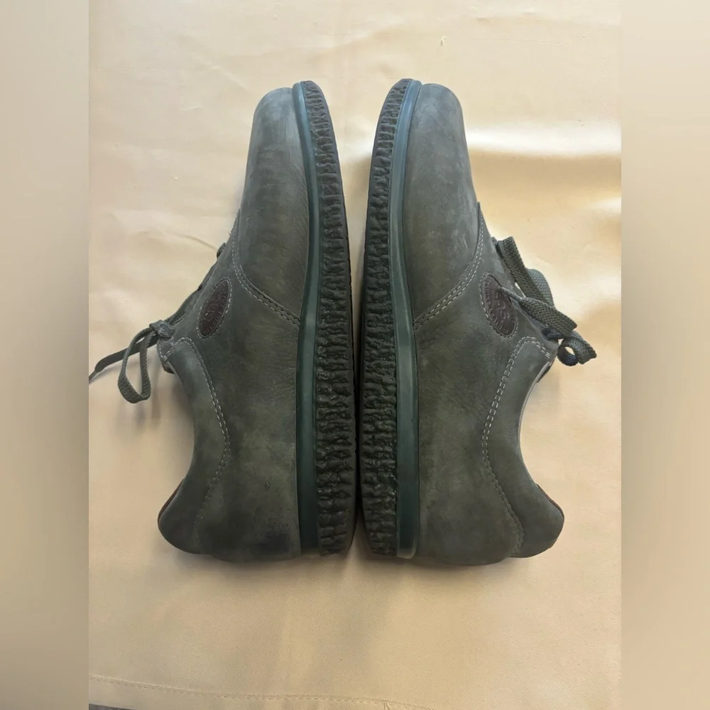 SAS Tuff Mens Size 11.5M Sneaker Olive Green Gray Suede Sole Tripad Comfort Shoe